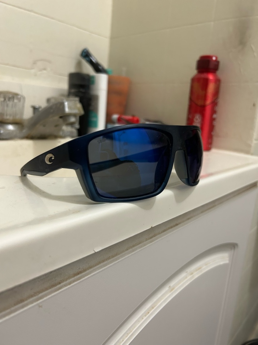 Costa Men’s Sunglasses - Navy Frame with Blue Lenses